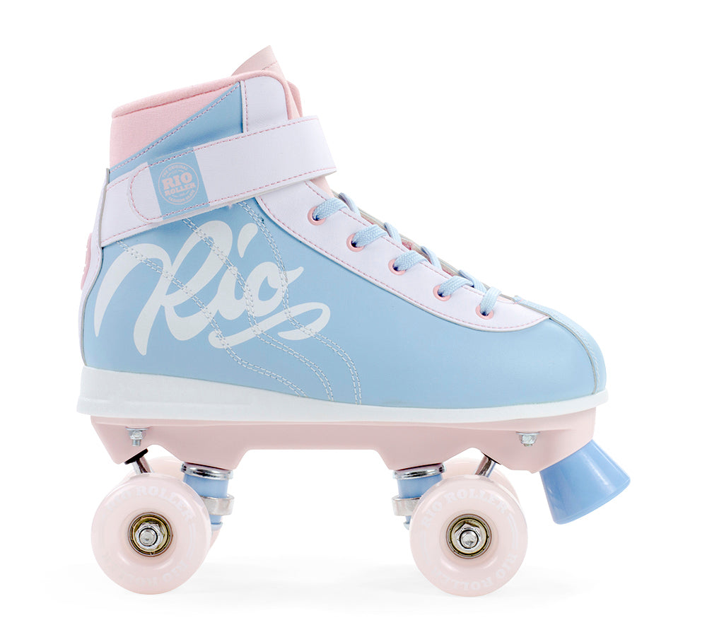 Rio Roller Milkshake Quad Roller Skates - Cotton Candy - Momma Trucker Skates