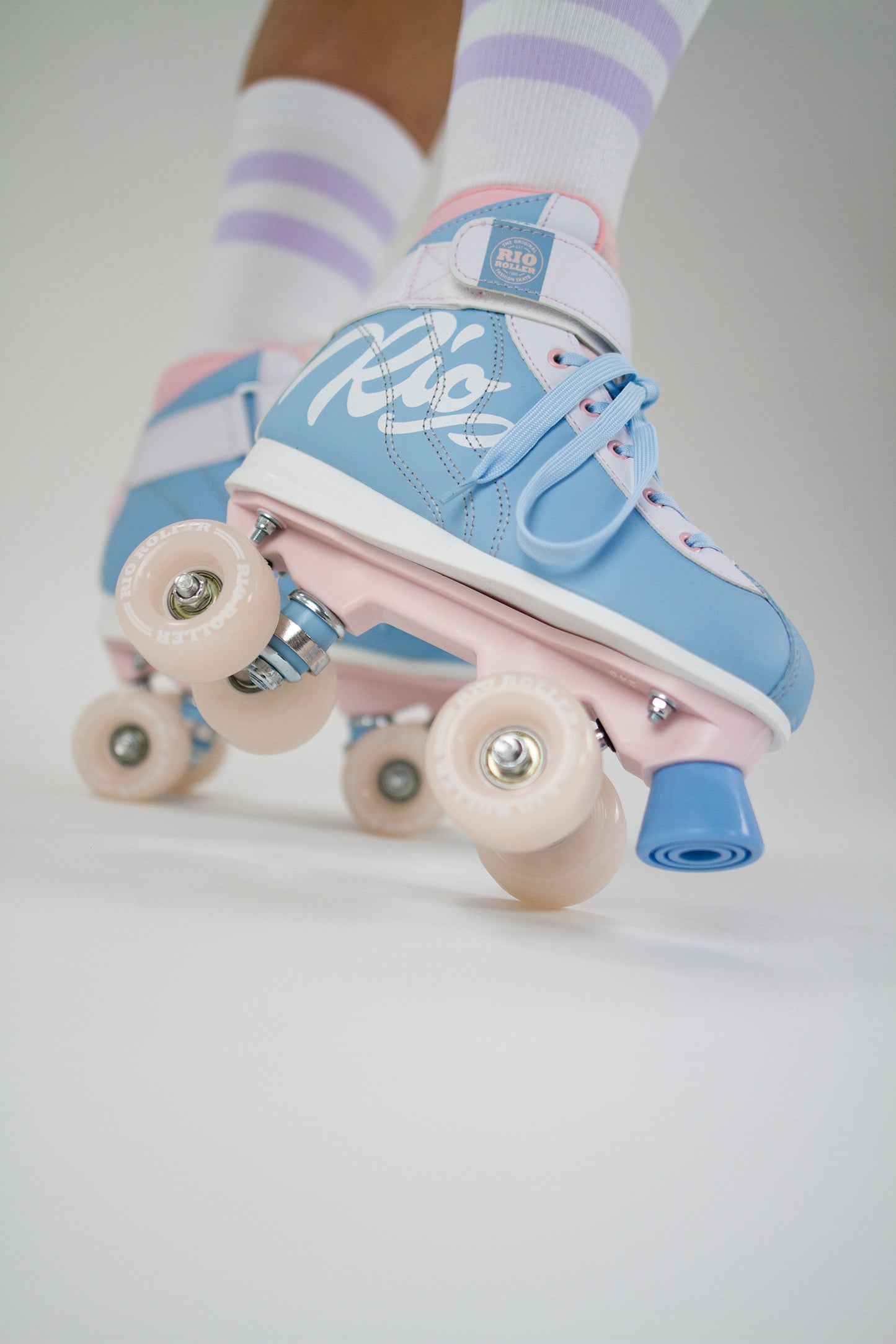 Rio Roller Milkshake Quad Roller Skates - Cotton Candy - Momma Trucker Skates