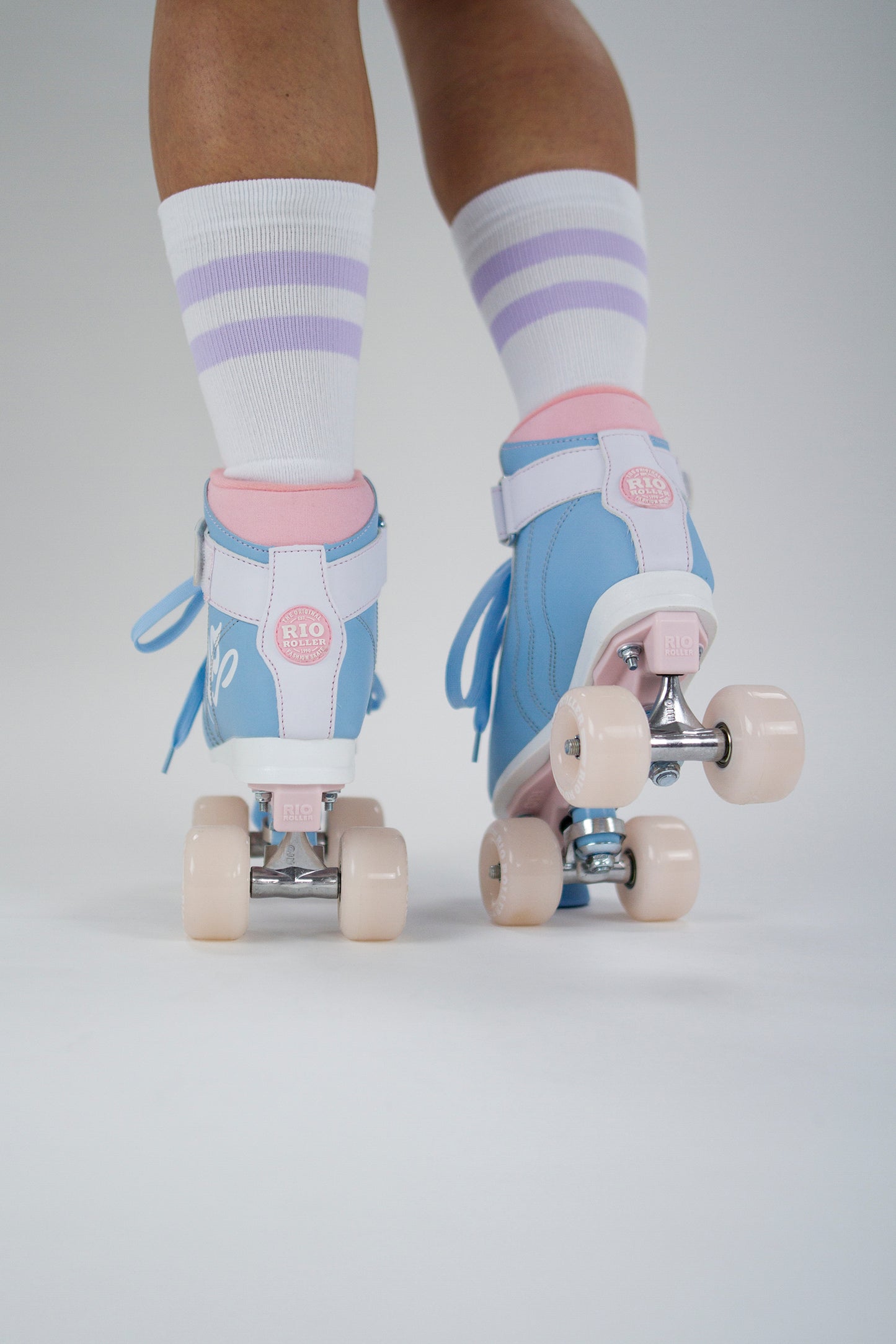 Rio Roller Milkshake Quad Roller Skates - Cotton Candy - Momma Trucker Skates