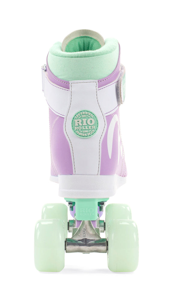 Rio Roller Milkshake Quad Roller Skates - Mint Berry - Momma Trucker Skates