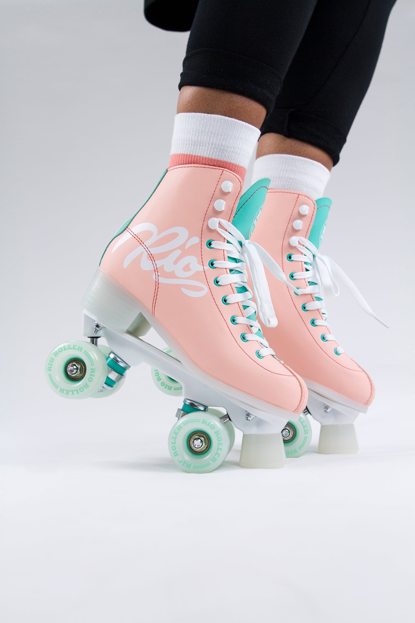 Rio Roller Script Quad Roller Skates - - Momma Trucker Skates