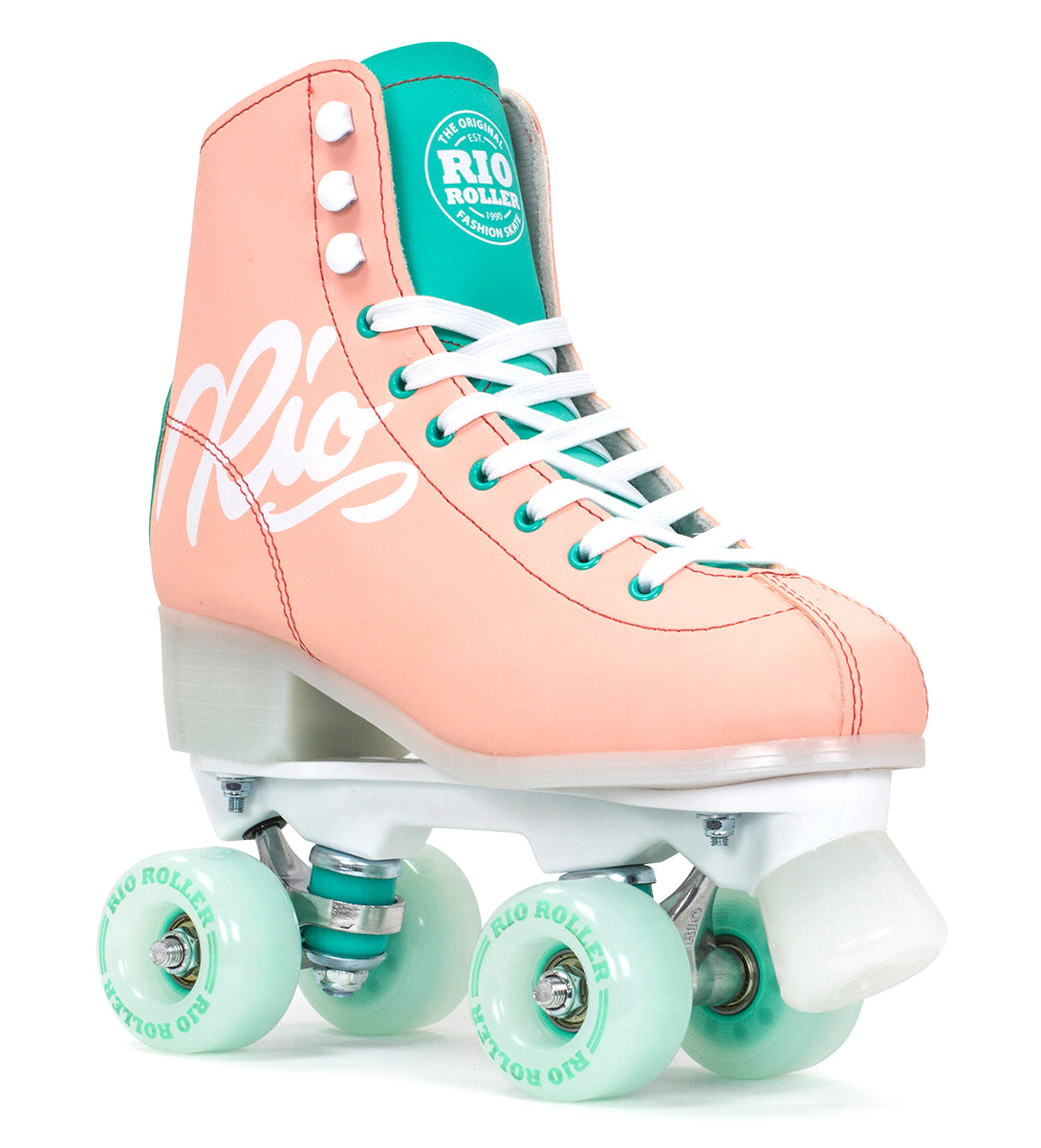 Rio Roller Script Quad Roller Skates - - Momma Trucker Skates