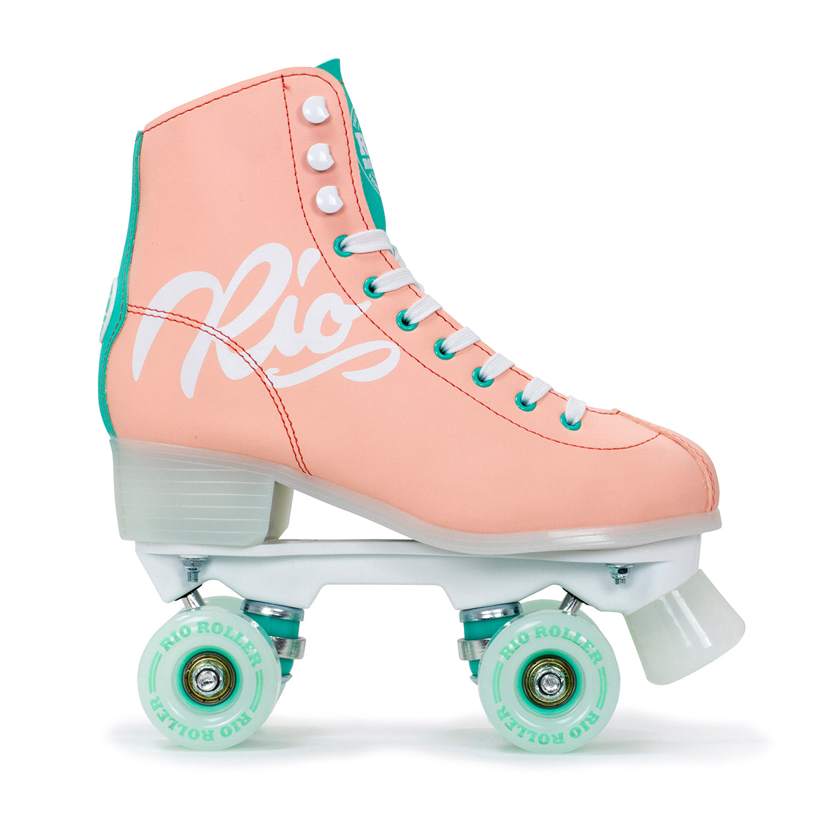 Rio Roller Script Quad Roller Skates - - Momma Trucker Skates