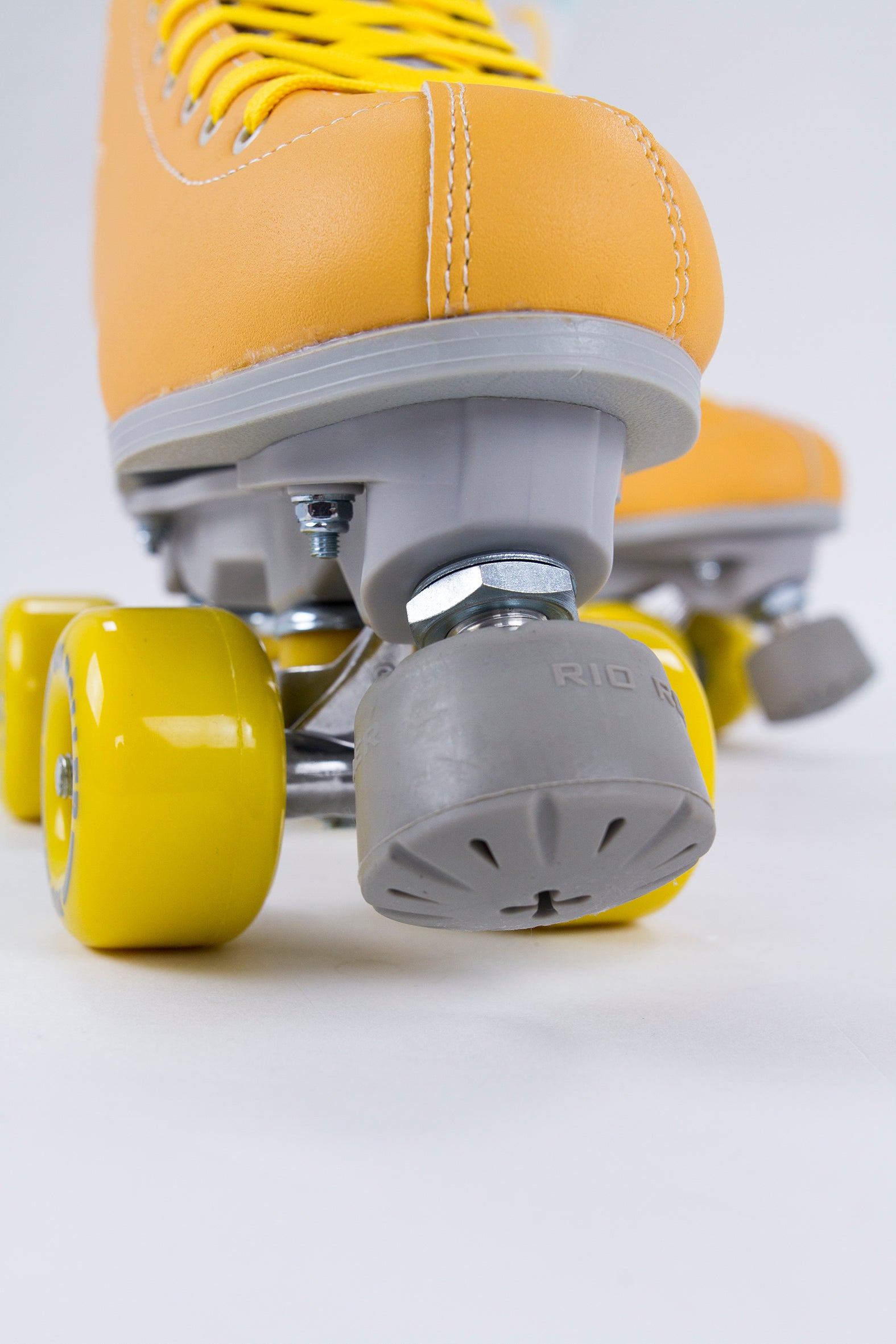 Rio Roller Signature Quad Skates - Yellow - Momma Trucker Skates