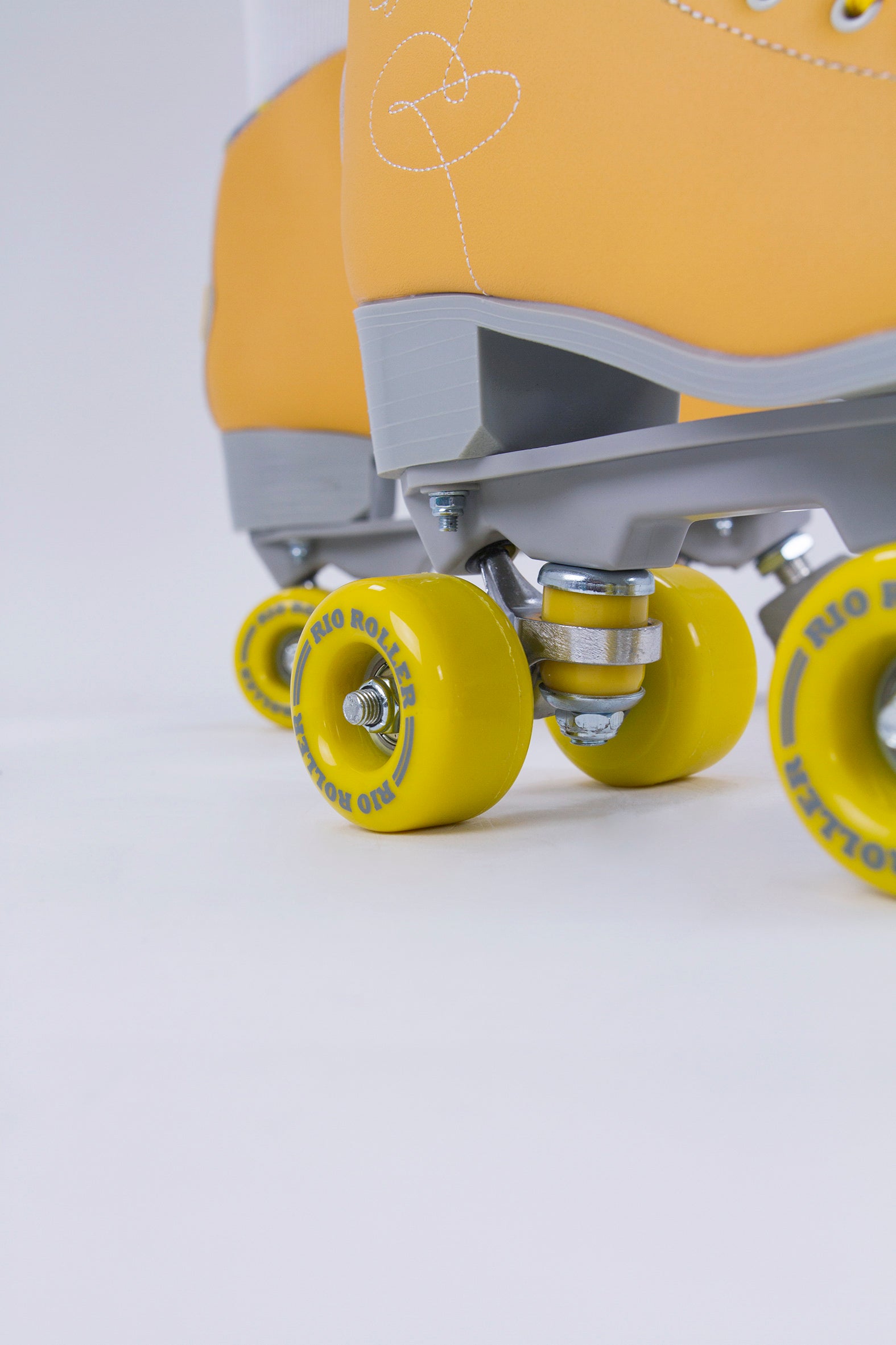 Rio Roller Signature Quad Skates - Yellow - Momma Trucker Skates