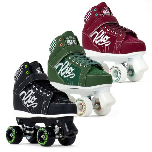Rio Roller Mayhem II Quad Roller Skates - Black - Pre Order - Momma Trucker Skates