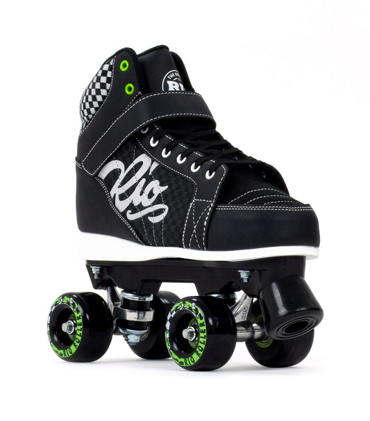 Rio Roller Mayhem II Quad Roller Skates - Black - Pre Order - Momma Trucker Skates