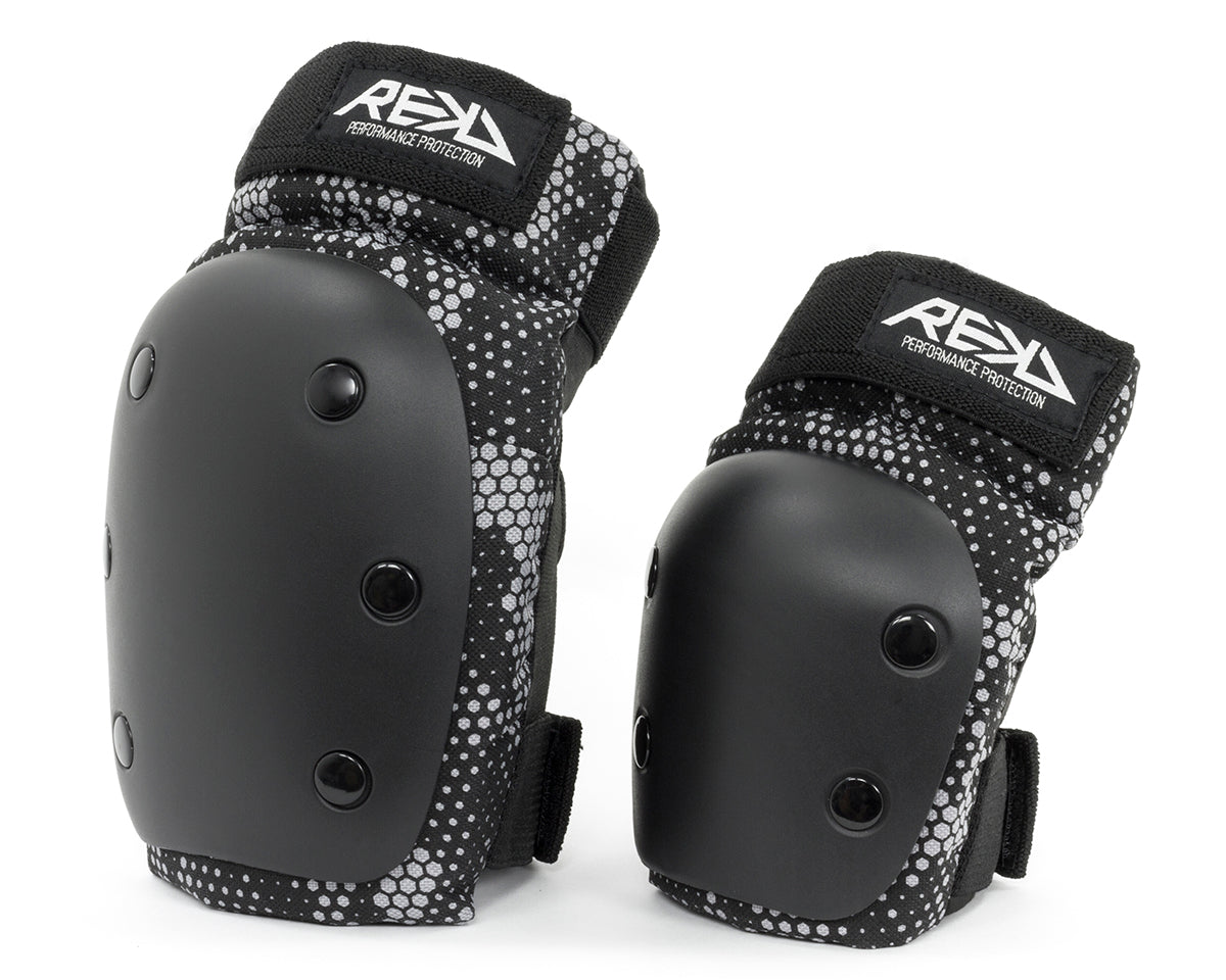 REKD Youth Heavy Duty Skate Protection Triple Pad Set - All Colours - Momma Trucker Skates