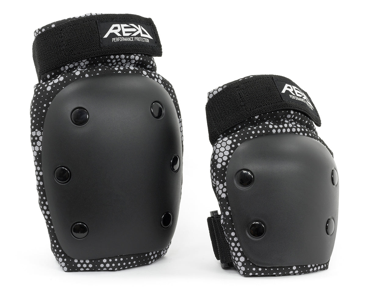 REKD Youth Heavy Duty Skate Protection Triple Pad Set - All Colours - Momma Trucker Skates