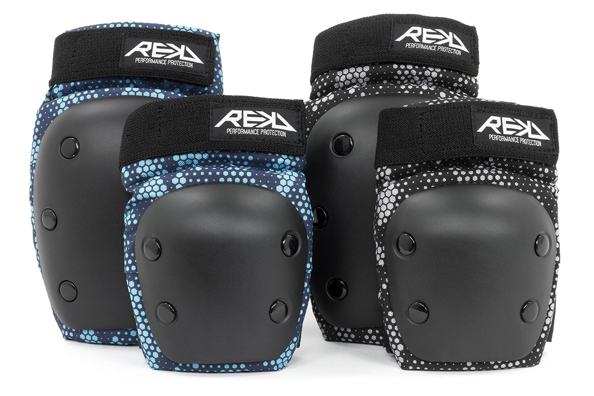 REKD Youth Heavy Duty Skate Protection Triple Pad Set - All Colours - Momma Trucker Skates