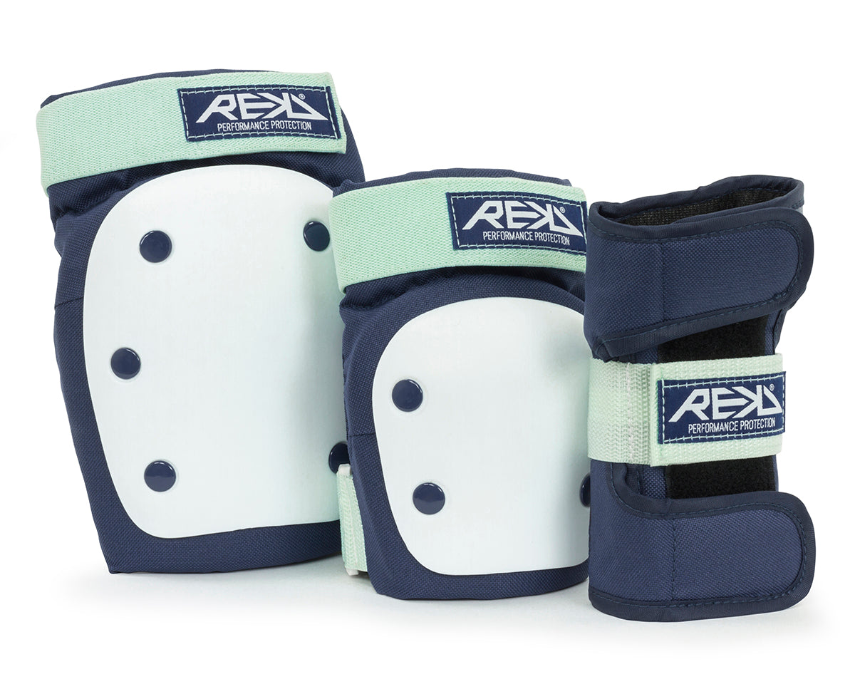 REKD Heavy Duty Skate Protection Triple Pad Set - All Colours - Momma Trucker Skates
