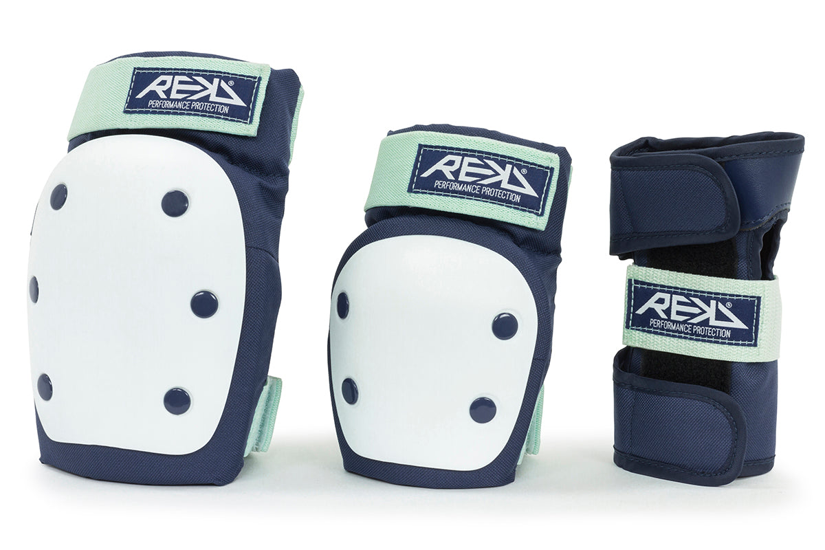 REKD Heavy Duty Skate Protection Triple Pad Set - All Colours - Momma Trucker Skates