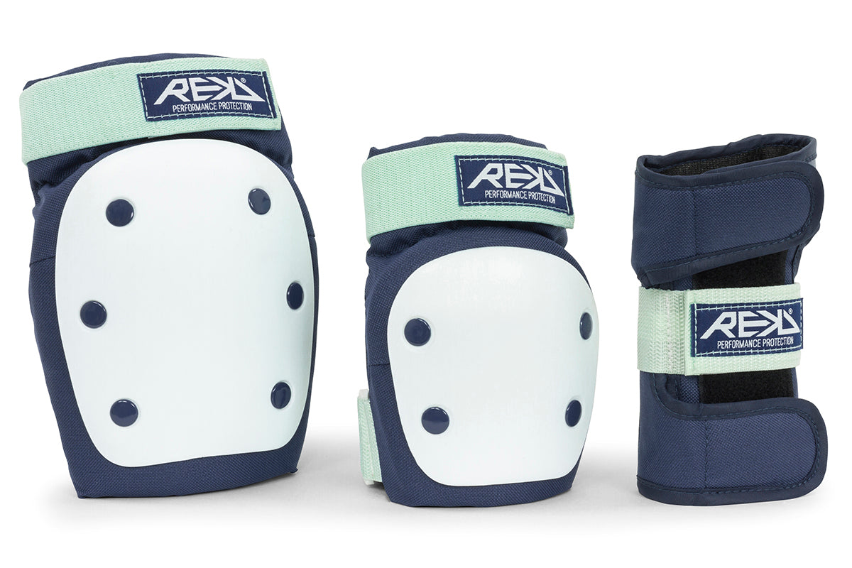 REKD Heavy Duty Skate Protection Triple Pad Set - All Colours - Momma Trucker Skates