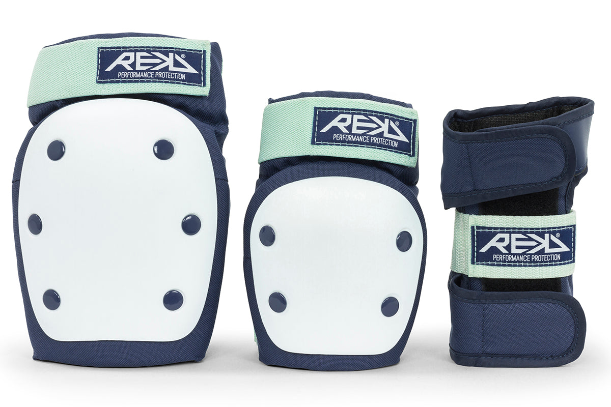 REKD Heavy Duty Skate Protection Triple Pad Set - All Colours - Momma Trucker Skates