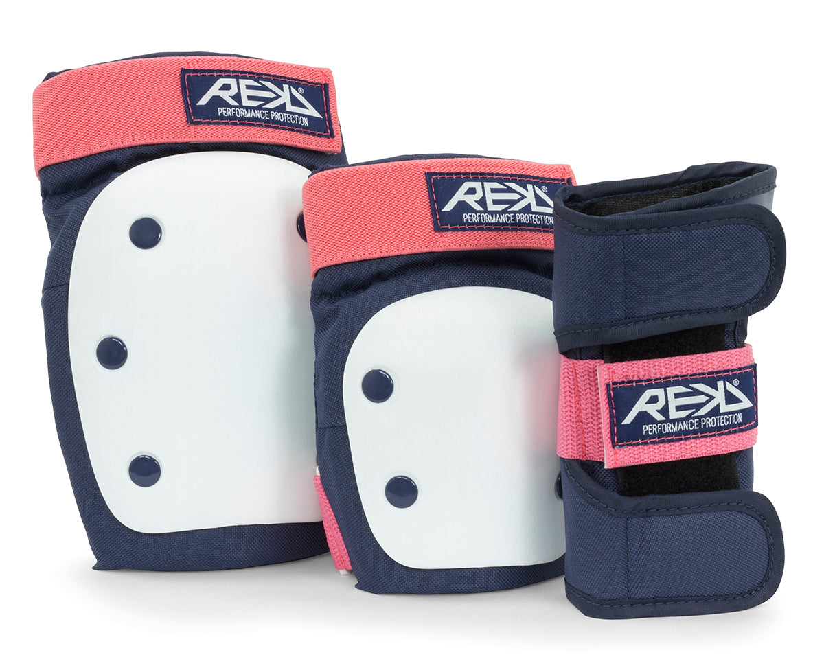 REKD Heavy Duty Skate Protection Triple Pad Set - All Colours - Momma Trucker Skates