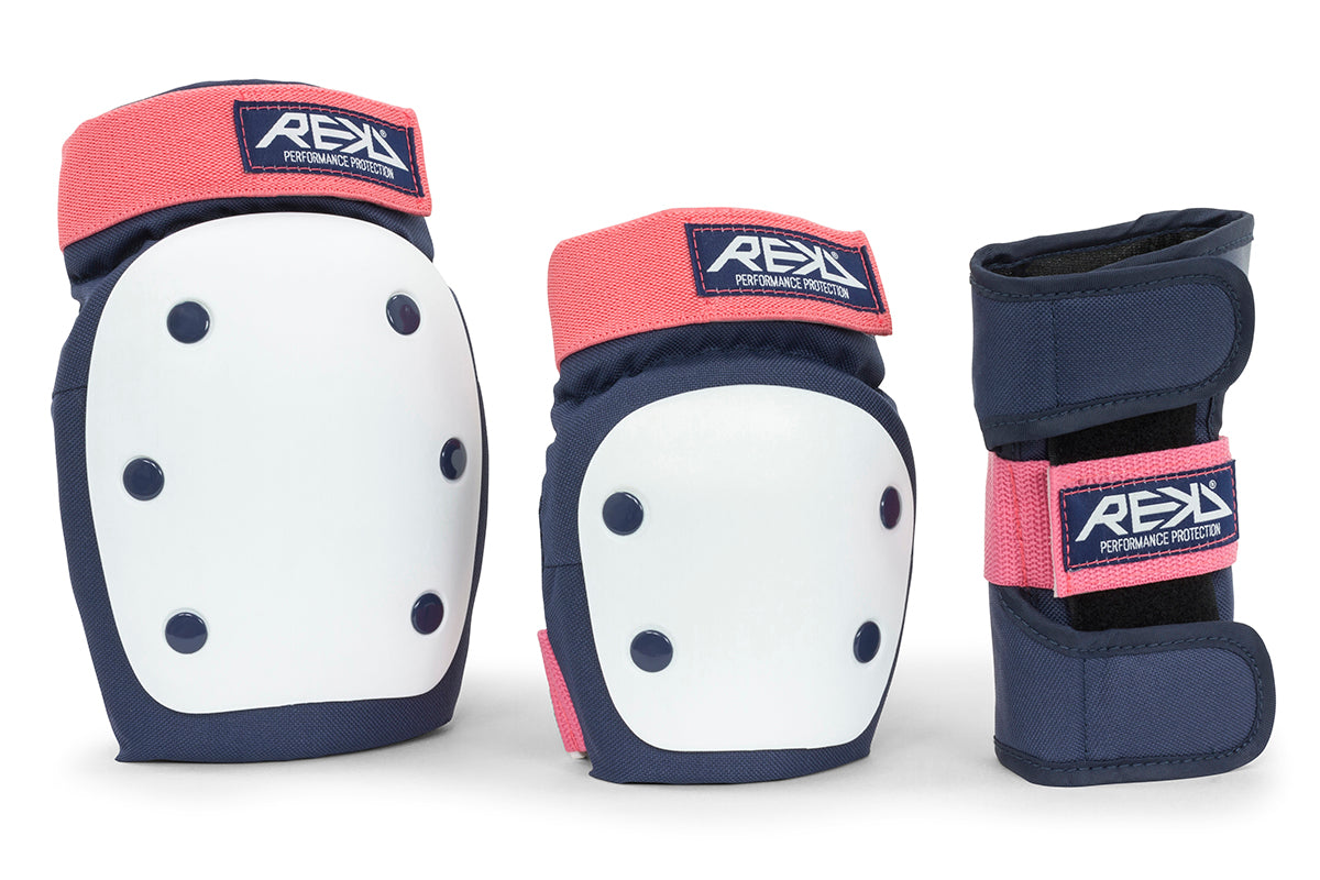 REKD Heavy Duty Skate Protection Triple Pad Set - All Colours - Momma Trucker Skates