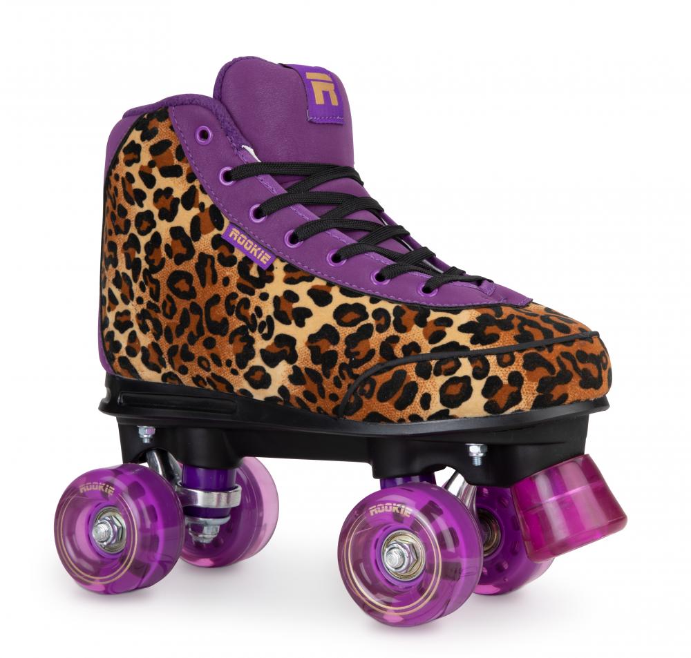 Rookie Roller Skates Harmony Leopard - Momma Trucker Skates
