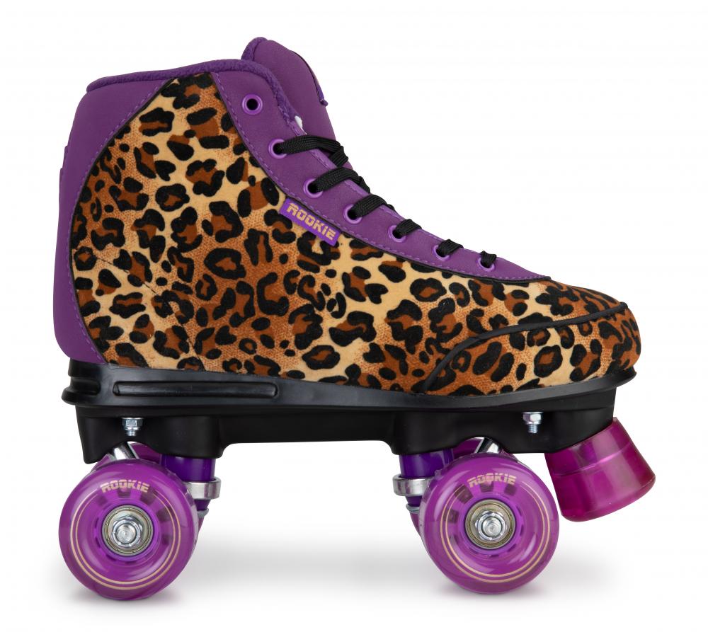 Rookie Roller Skates Harmony Leopard - Momma Trucker Skates