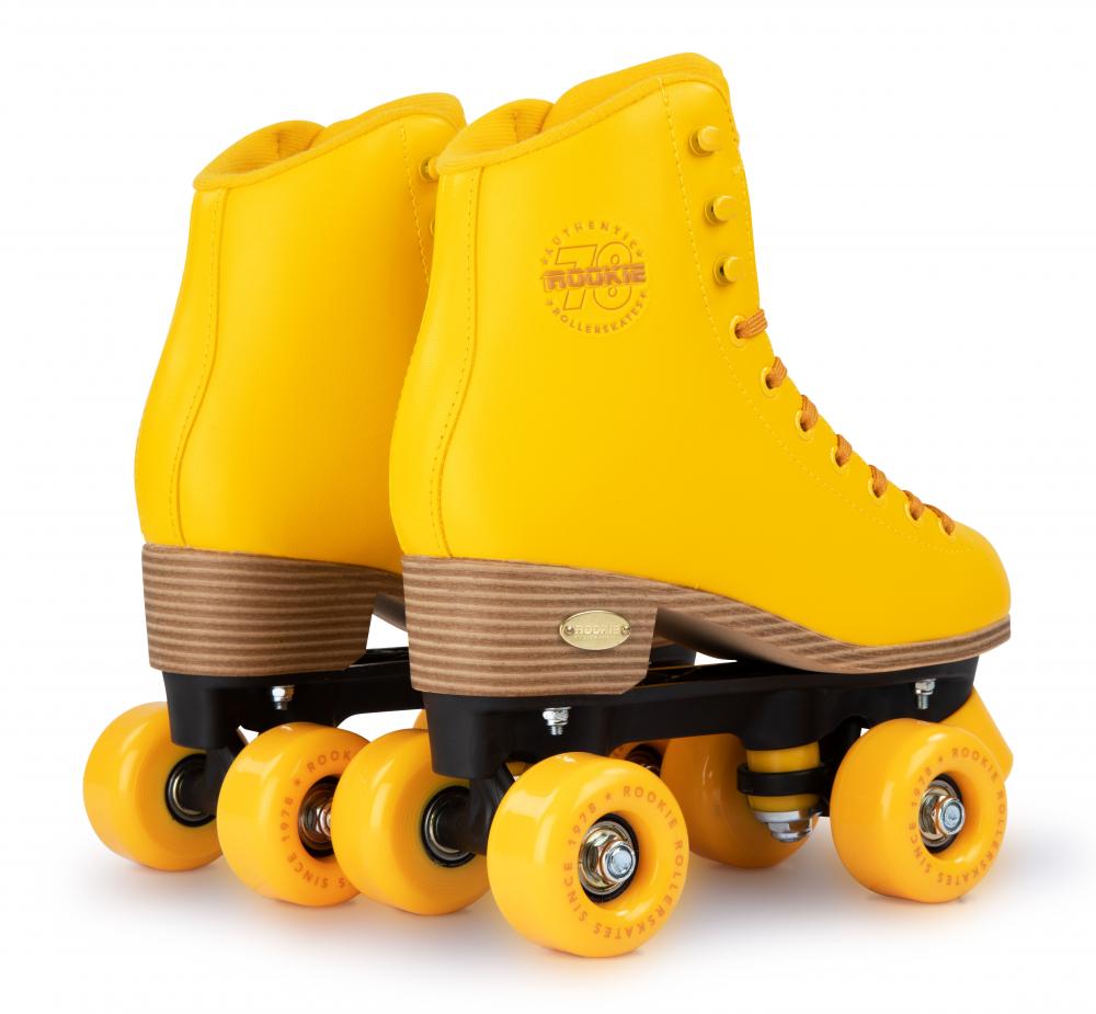 Rookie Rollerskates Classic 78 - Yellow - Momma Trucker Skates