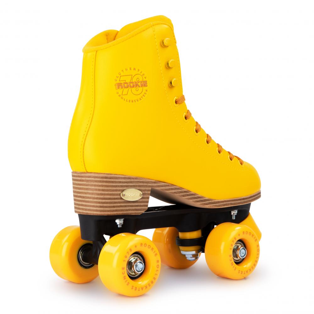 Rookie Rollerskates Classic 78 - Yellow - Momma Trucker Skates