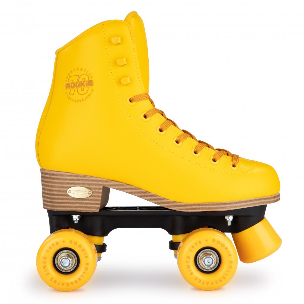 Rookie Rollerskates Classic 78 - Yellow - Momma Trucker Skates