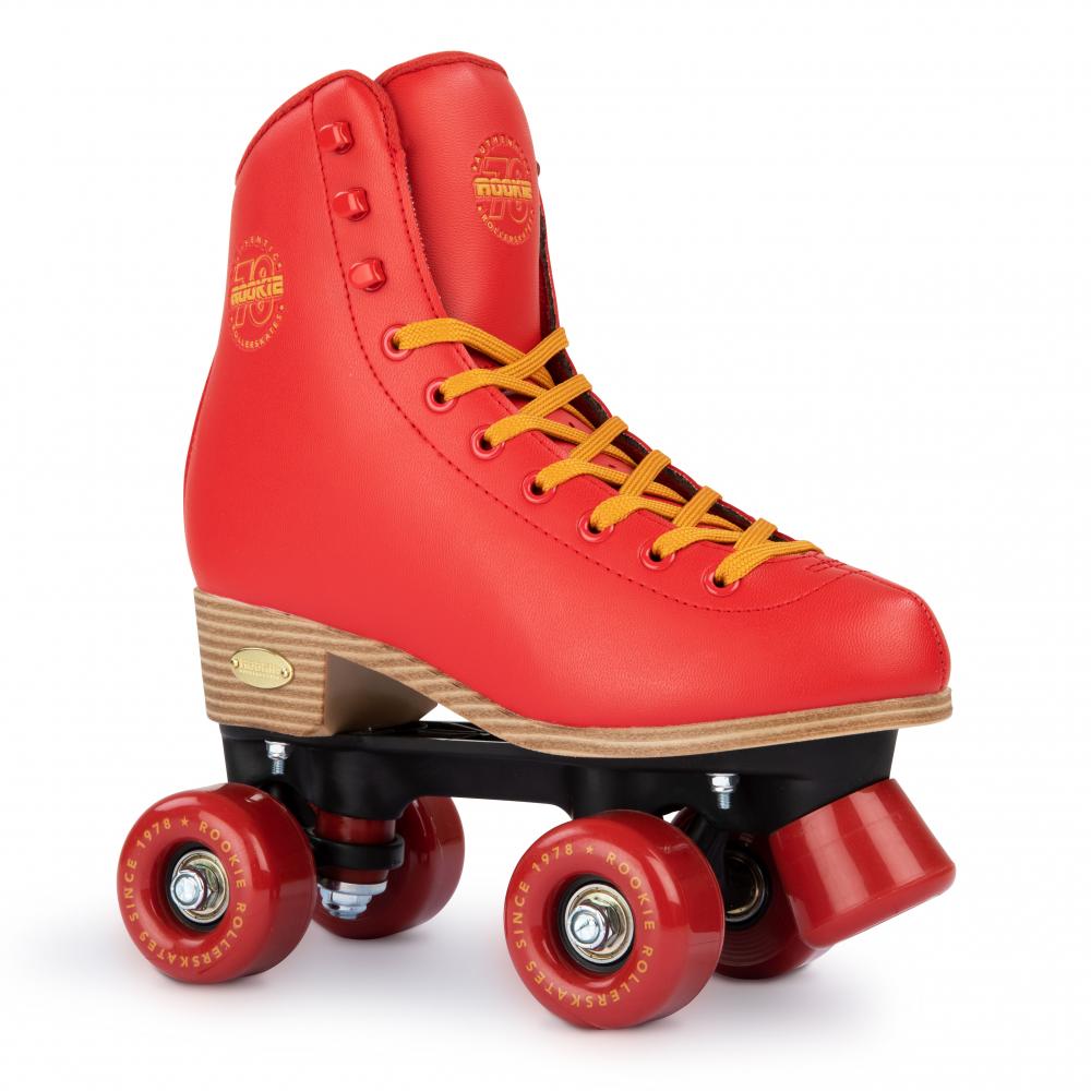 Rookie Rollerskates Classic 78 - Red - Momma Trucker Skates