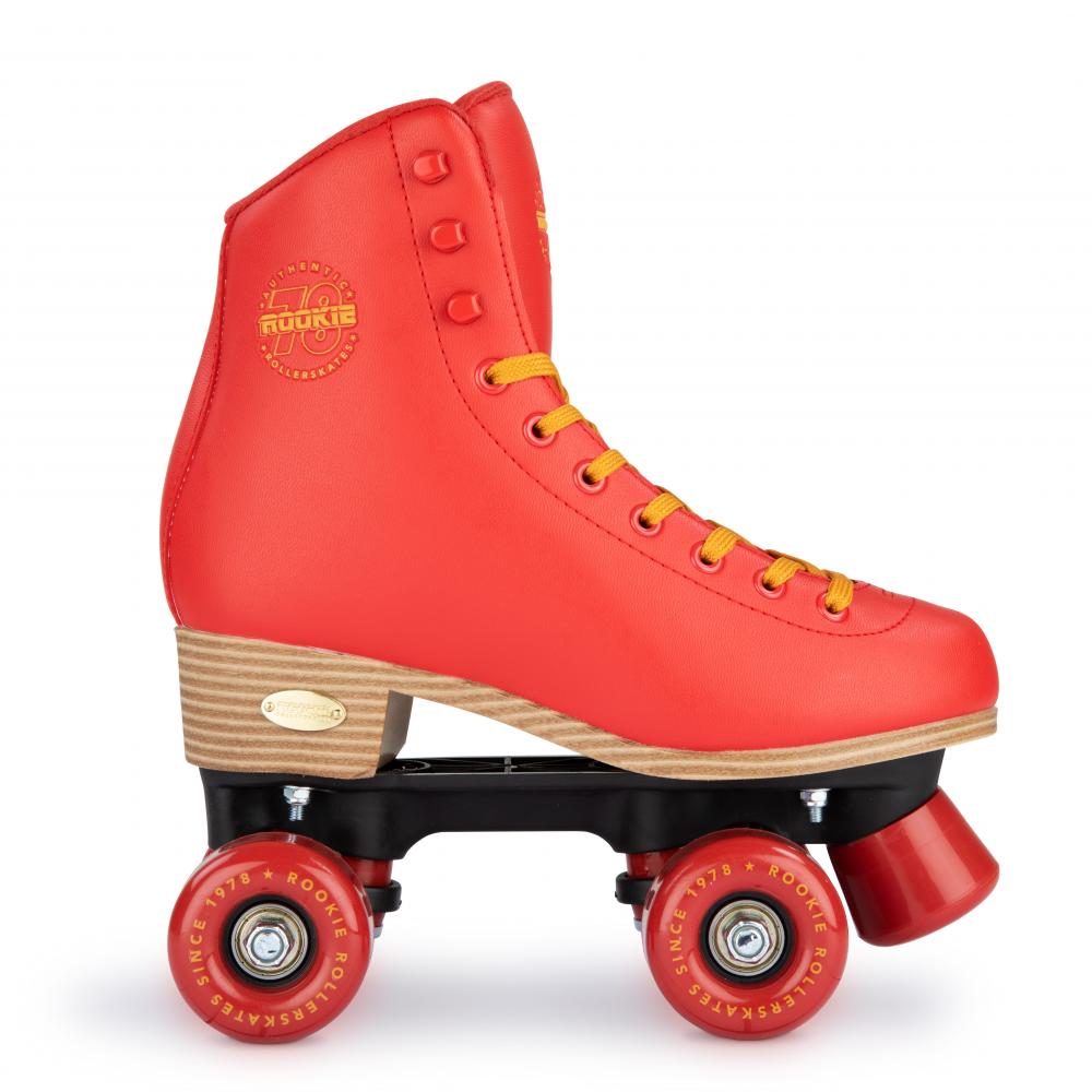 Rookie Rollerskates Classic 78 - Red - Momma Trucker Skates