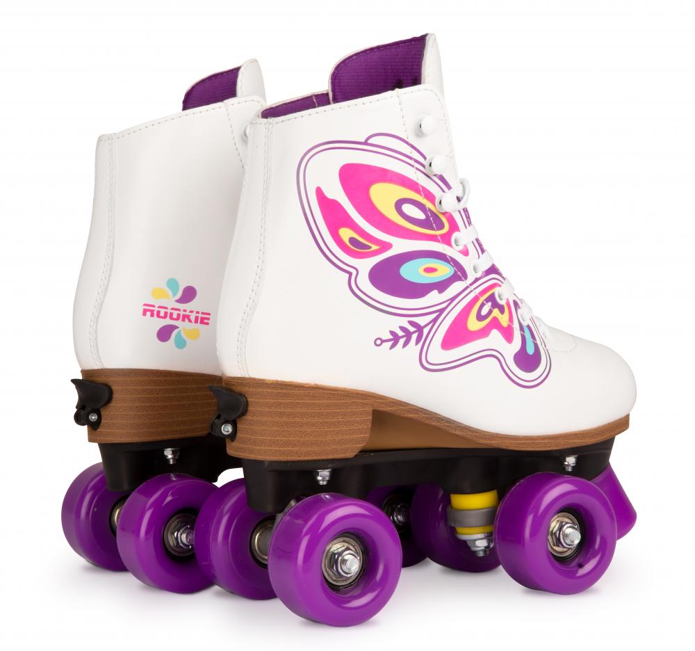 Rookie Adjustable Roller Skates - Butterfly