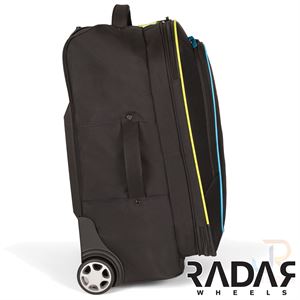Radar Wheels Rolling Gear Bag - Black