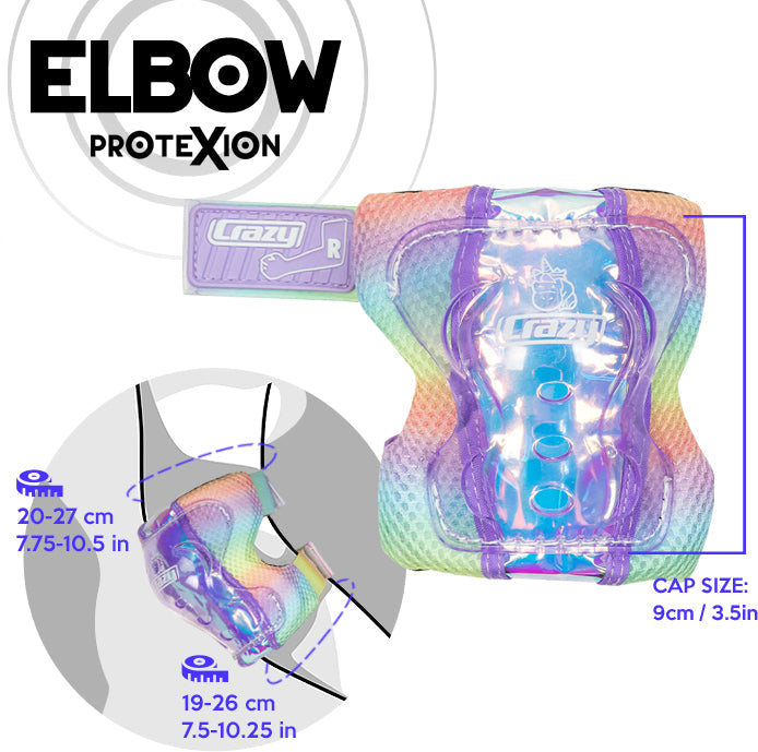 Crazy Skates Protexion Triple Pad Set