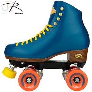 Riedell Crew Roller Skates - Ocean Blue