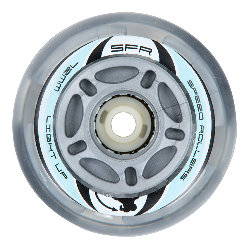 SFR Light up Inline Wheels - 3 Sizes & All Colours! - Momma Trucker Skates