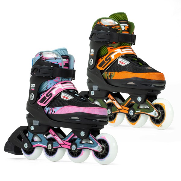 SFR Pixel Inline Adjustable Skates - Various Colours