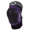 Smith Scabs Elite Purple Leopard Knee Pads - Momma Trucker Skates