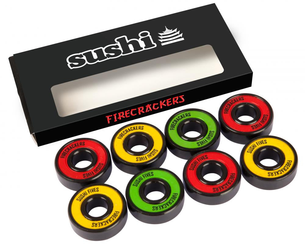 Sushi Bearings Firecracker Fives - Momma Trucker Skates