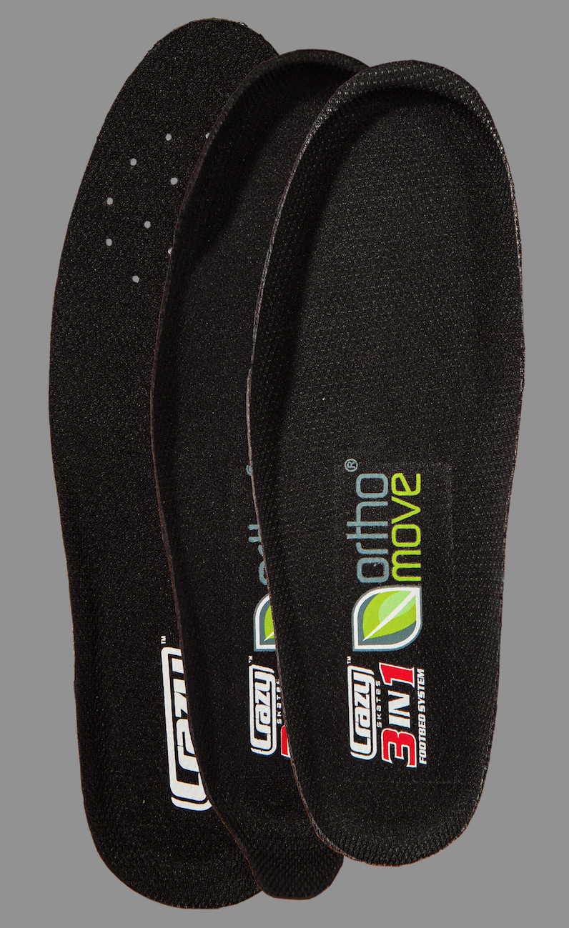 Crazy Skates 3 in 1 Footbed Insole System - Momma Trucker Skates