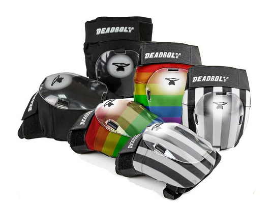 Deadbolt Grandslam Knee Pads - Momma Trucker Skates