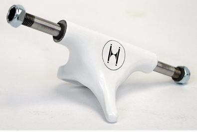 Suregrip Colour Huck Low Silver Wide Skate Trucks