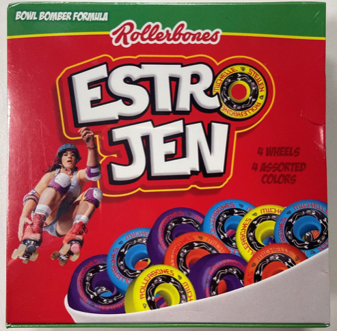 Rollerbones Estro Gen Bowl Bomber Quad Wheels 101A - Momma Trucker Skates