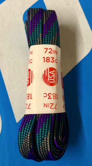 Plaid Laces 72" 183cm - Momma Trucker Skates