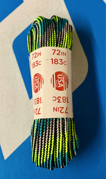Plaid Laces 72" 183cm - Momma Trucker Skates