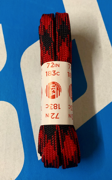 Plaid Laces 72" 183cm - Momma Trucker Skates