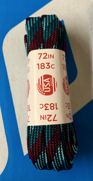 Plaid Laces 72" 183cm - Momma Trucker Skates