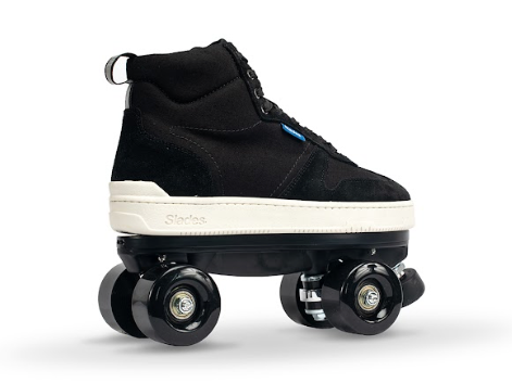 Slades Detachable Roller Skates Black S Quad Pack