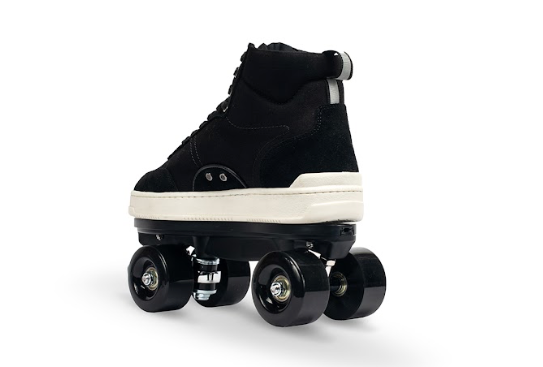 Slades Detachable Roller Skates Black S Quad Pack