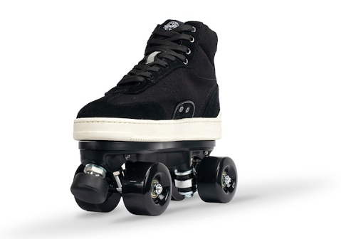 Slades Detachable Roller Skates Black S Quad Pack