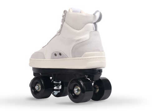 Slades Detachable Roller Skates White S Quad Pack