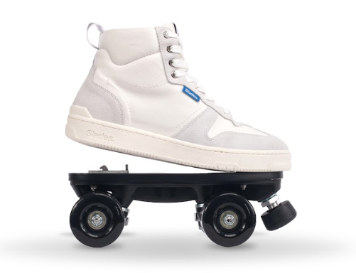 Slades Detachable Roller Skates White S Quad Pack Momma Trucker Skates