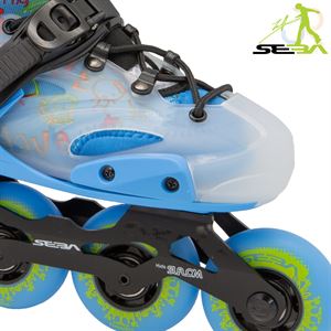 Seba ST MX Junior Adjustable In-line Skates - Blue