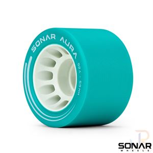 Sonar Aura Roller Skate Wheels Blue 92a